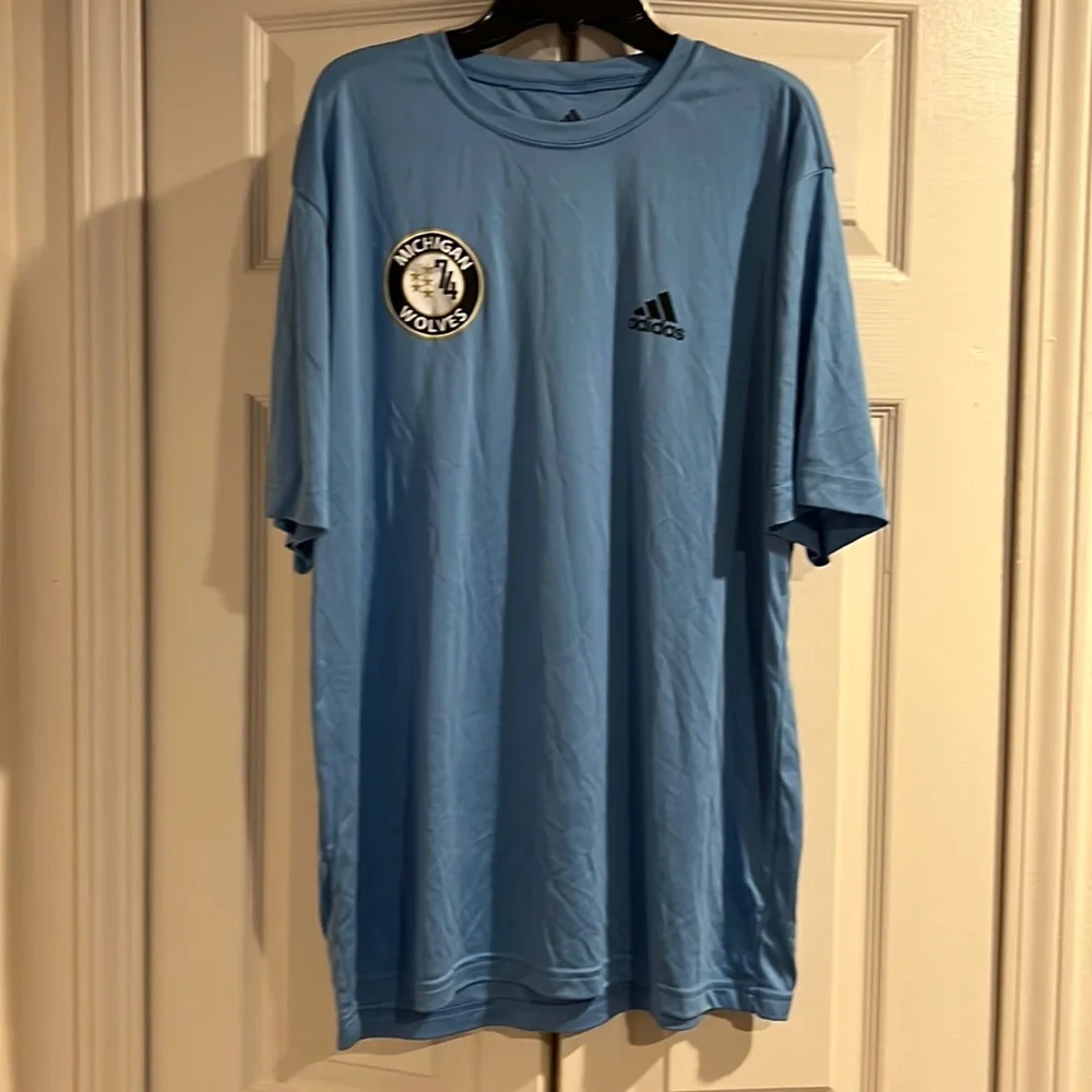 NWOT Adidas Michigan Wolves 74 tee